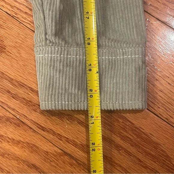 NWT Urban Outfitters Corduroy Patchwork Shacket Unisex Button Up Jacket Boho - Picture 11 of 13